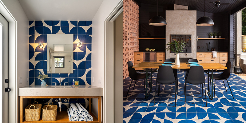 10 formas creativas de incorporar azulejos de cemento decorativos en la decoración de su hogar