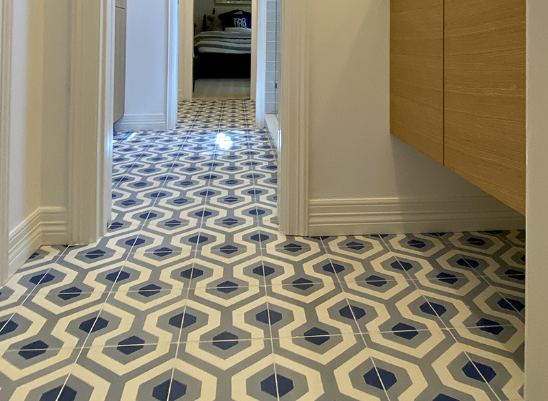 SKYLINE WEATHLEY 01 - F883350-01 CEMENT TILES FOR BATHROOMS MOSAICOS DE CEMENTO PARA BAÑOS