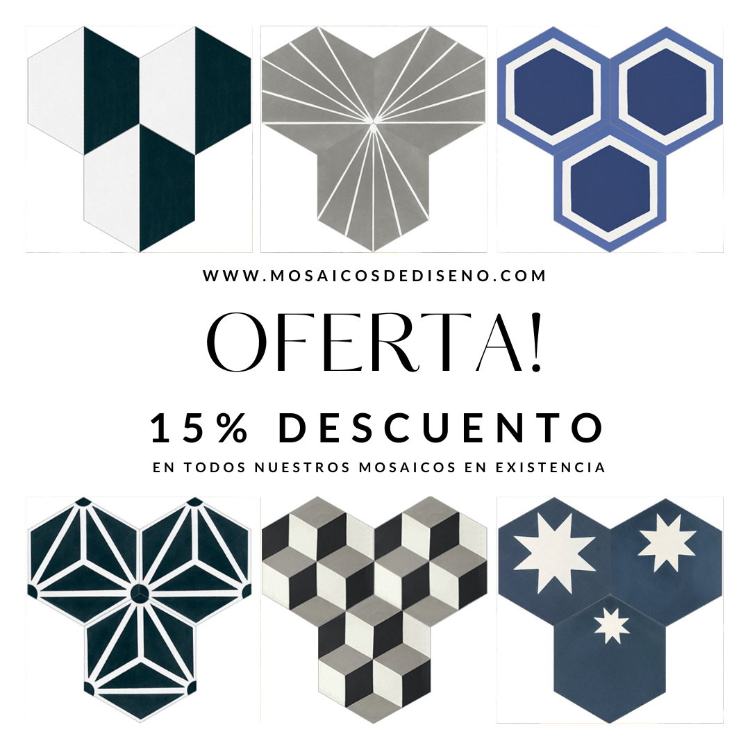 Mosaicos de Pasta en Descuento